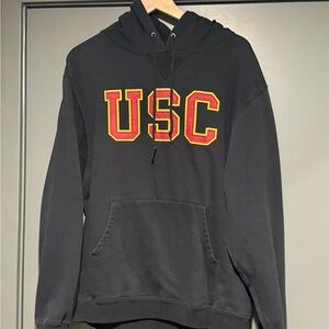USC Black Crewneck Sweater